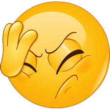 hopeless facepalm